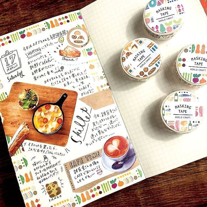 World Craft Pan Marche Washi Tape Washi Tape