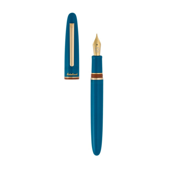 Esterbrook Estie - Funky Lake / Gold - Medium Fountain Pen