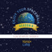 Tono & Lims Gachapon Series Season 6 promotional graphic featuring Earth in space with the text 'Enjoy Your Spacewalk' and 'Season 6' banner on a starry background