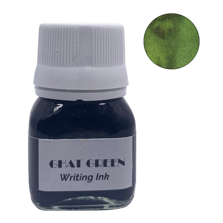 Krishna Inks Ghat Green - 2ml Ink Sample