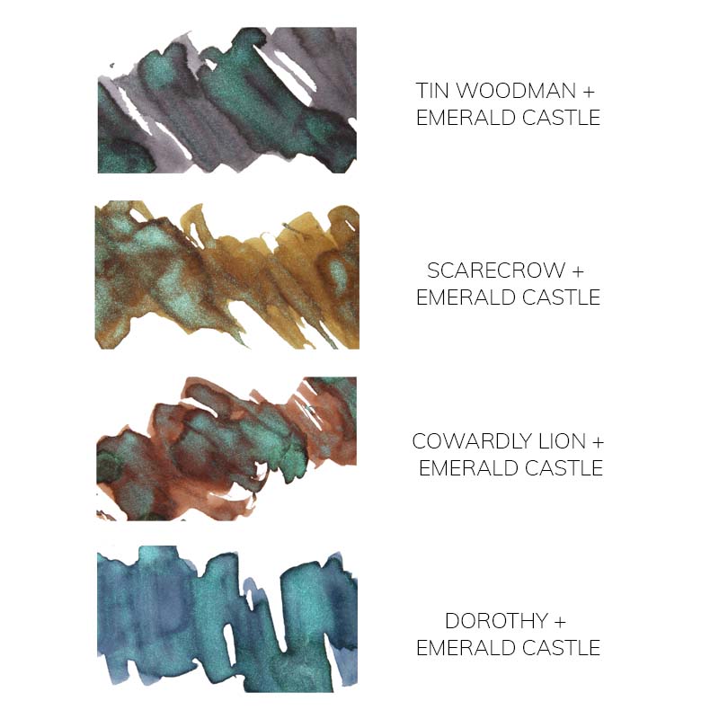 Wearingeul Emerald Castle (Wizard of Oz) Glitter Potion - 10ml Bottled Ink