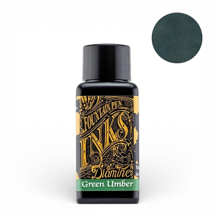Diamine Green Umber - 30ml Bottled Ink