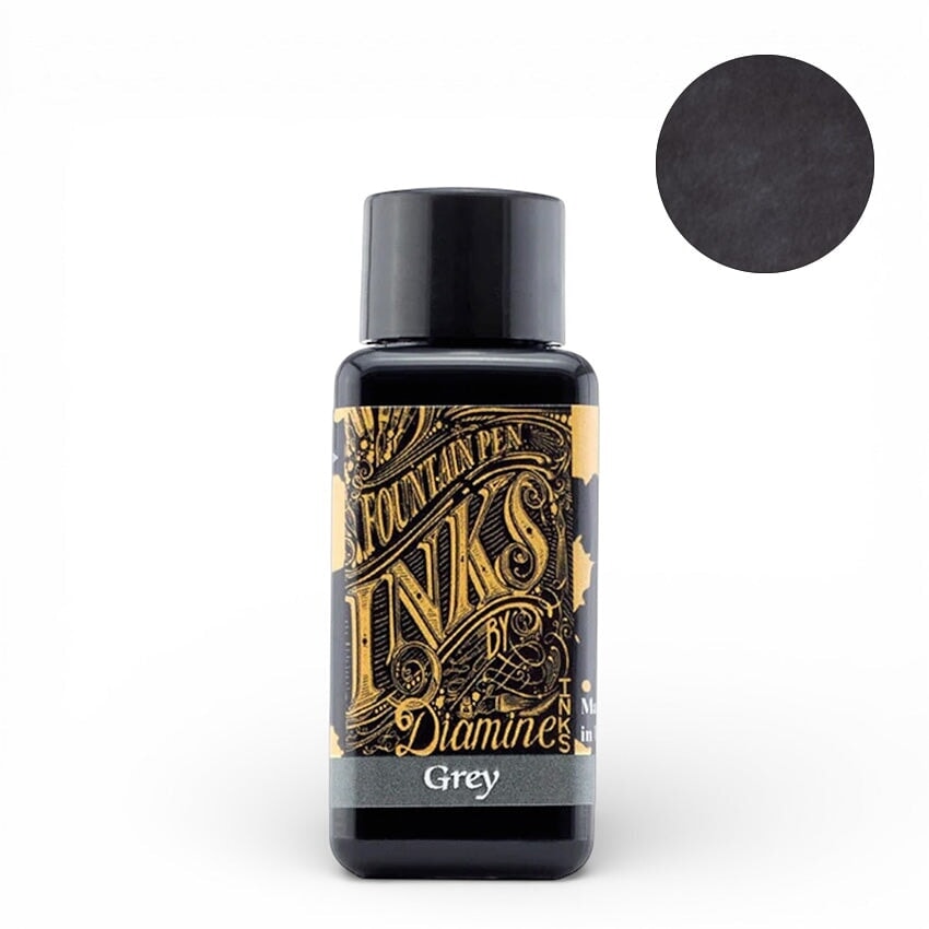 Diamine Grey - 2ml Ink Sample