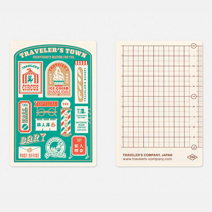 Traveler's Company Guide Sheet / Shitajiki (Passport) Accessories
