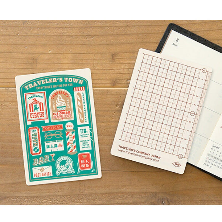 Traveler's Company Guide Sheet / Shitajiki (Passport) Accessories