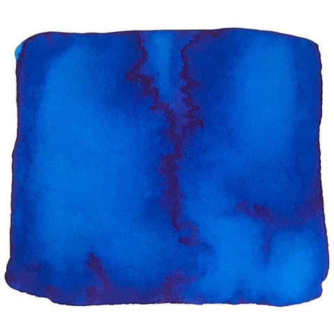Horizon - 2ml ink sample displays a vivid cobalt-to-cerulean blue swatch with purplish-blue gradients, showcasing Colorverse's plant-based, smooth-writing formula.