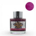 Diamine “Hot Magenta” Forever Ink, 50ml glass bottle, vibrant magenta-purple, waterproof and pigment-based fountain pen ink for lasting writing and artwork.