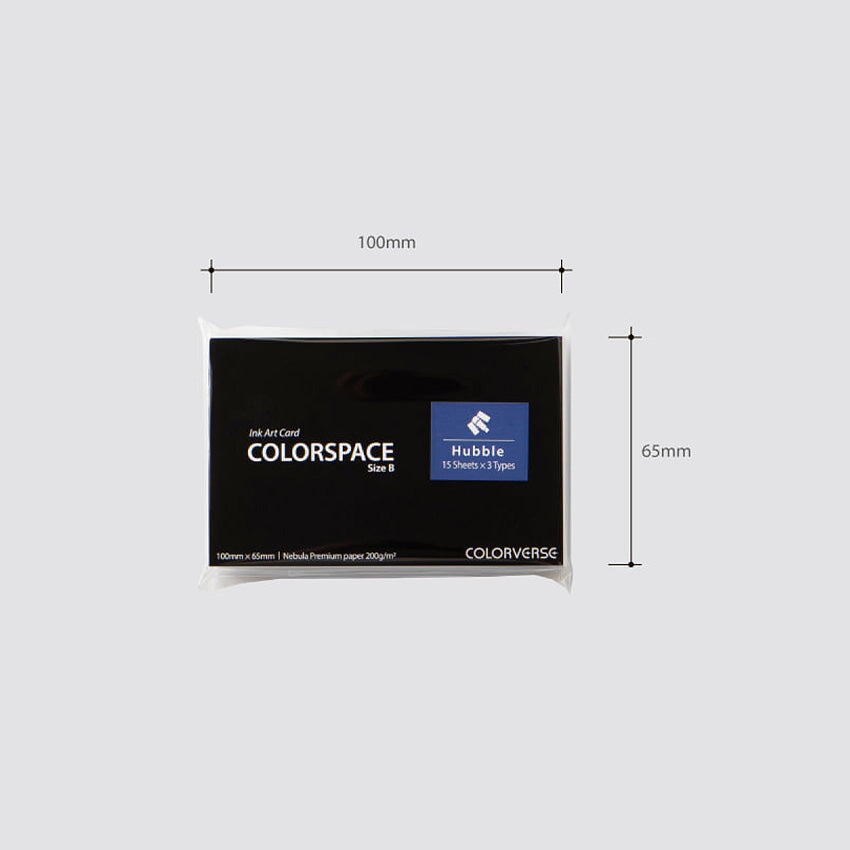 Colorverse Ink Swatch Cards - Colorspace Size B (Hubble) Paper