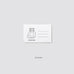 COLORVERSE Ink Swatch Cards - Size B (Swatch), featuring an ink bottle line-drawing and ruled lines, pack of 50, on premium 200gsm fountain pen friendly paper.