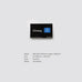 Colorverse Ink Swatch Cards - Size B (Swatch) pack of 50 on Nebula Premium 200gsm paper, ideal for sampling fountain pen inks.