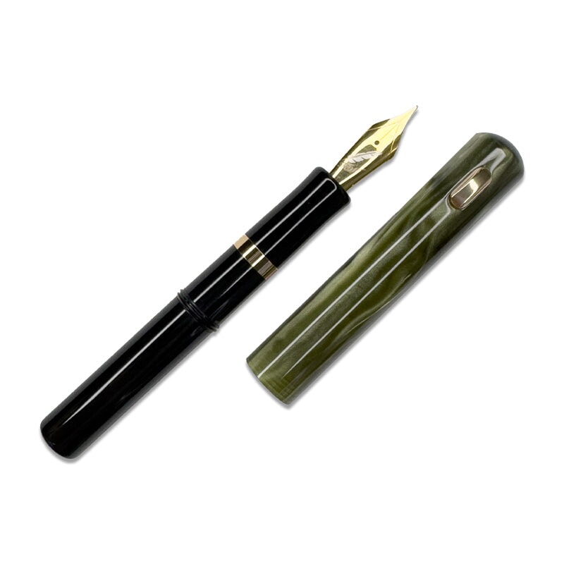 Fine Writing International Pencket Fountain Pen (Jade) - Flex Fountain Pen