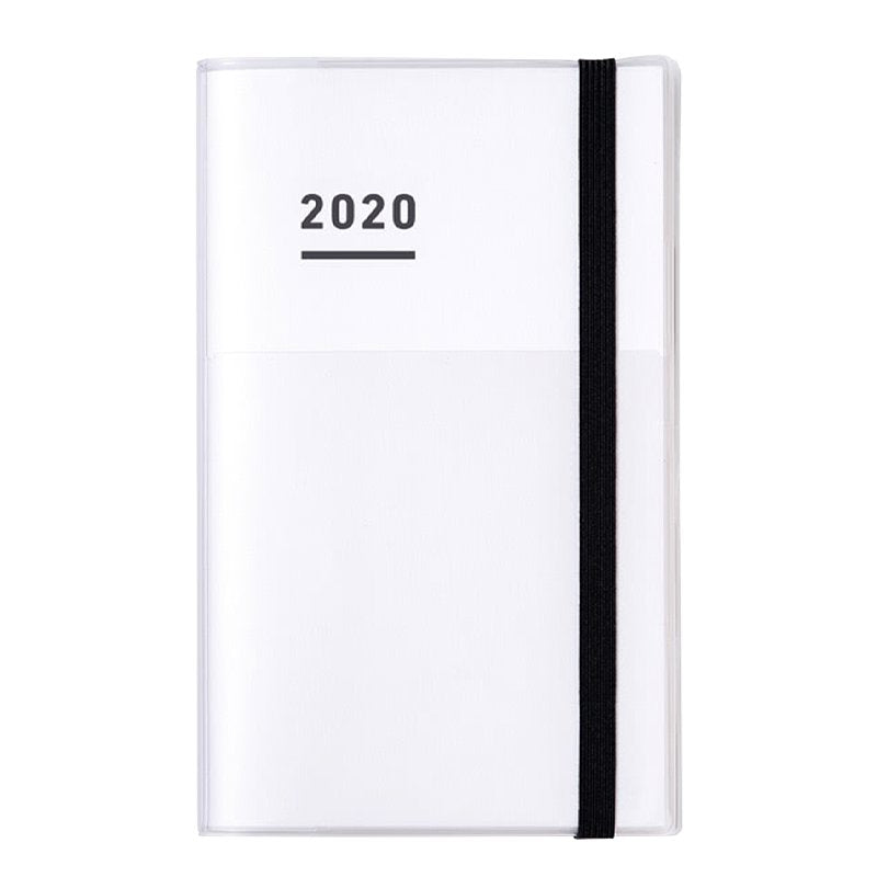 Kokuyo Jibun Techo 2020 Planner 3-in-1 Kit - A5 Slim (White) Planners