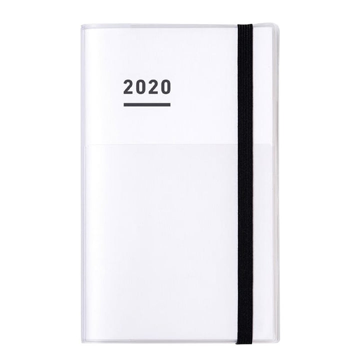 Kokuyo Jibun Techo 2020 Planner 3-in-1 Kit - A5 Slim (White) Planners