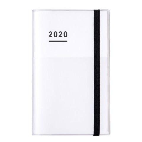 Kokuyo Jibun Techo 2020 Planner 3-in-1 Kit - A5 Slim (White) Planners