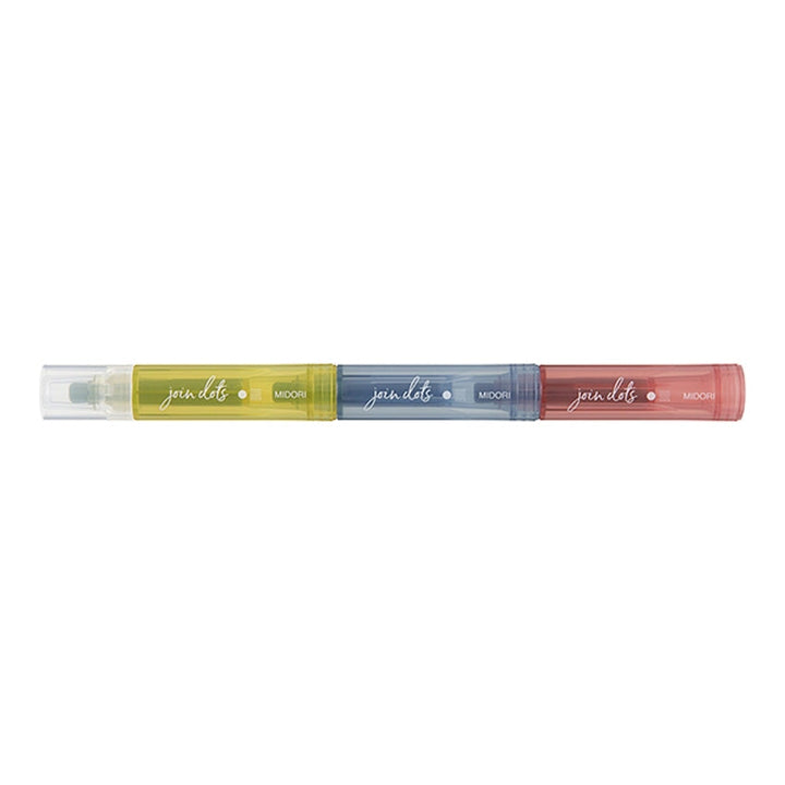Midori Join Dots Connecting Marker Set - Dusty Highlighters