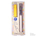 Kakuno - Soft Yellow - Medium fountain pen in factory-sealed packaging, features translucent barrel and yellow cap with medium nib and included black cartridge.