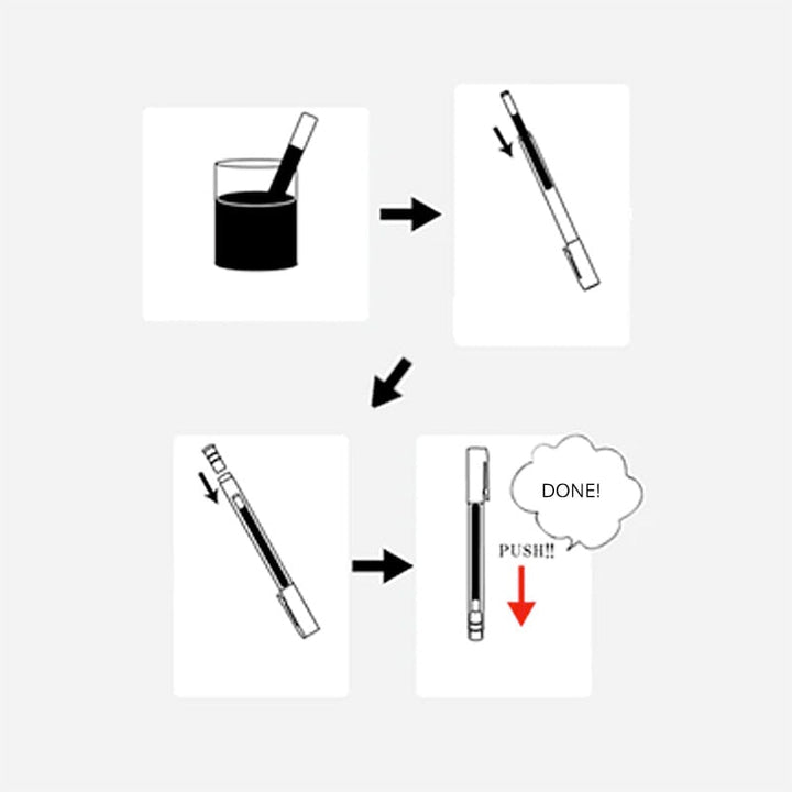 Kuretake Karappo Empty Felt Tip Pen (Brush Fine) Calligraphy Pens