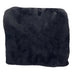 Kiwa-guro - 50ml (Nano Pigment Ink) in ultra black, showcased as a plush, square, velvety fabric piece with a loop, illustrating its rich, matte texture.