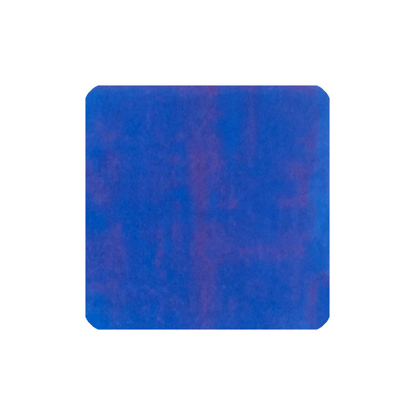Sailor Manyo Konagi fountain pen ink swatch, bright blue with a low sheen