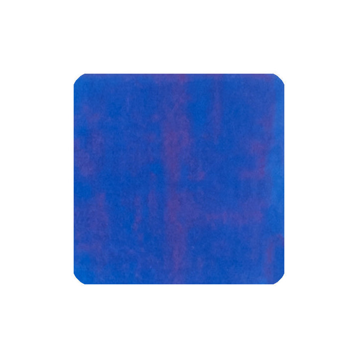Sailor Manyo Konagi fountain pen ink swatch, bright blue with a low sheen