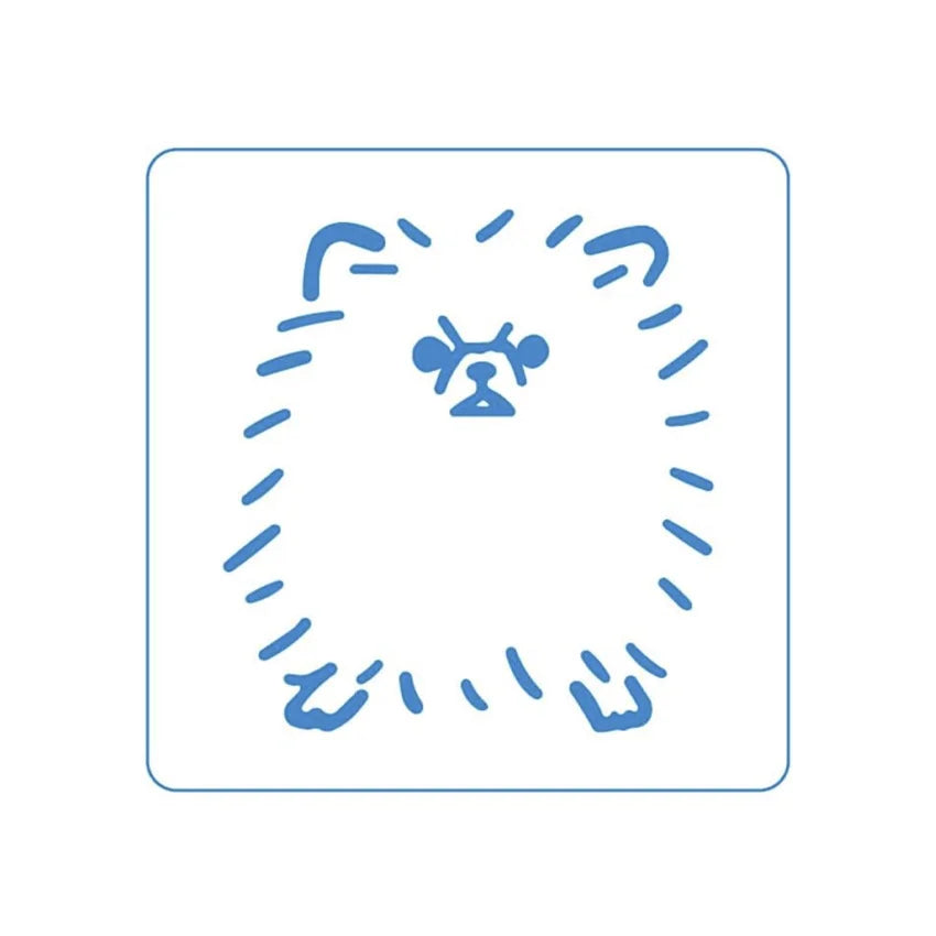 Kori Jirushi Pomeranian Stamp - Small