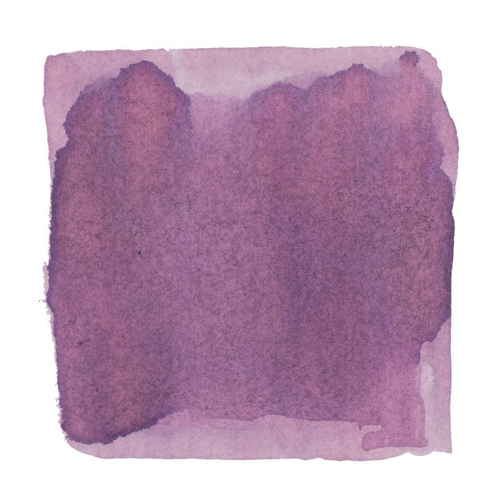 Abstract watercolor swatch of Tono & Lims' Kyoto (Shade of Sakura) ink, featuring a soft purple wash on a white background.