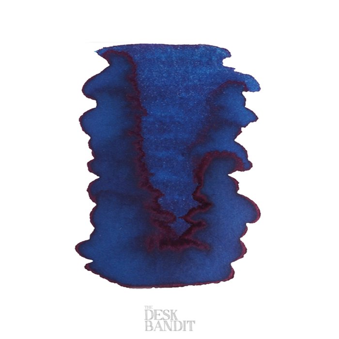 Lake of Fire - 50ml ink sample by Robert Oster, showcasing rich blue with red-sheen edges, inspired by South Australian wine regions.