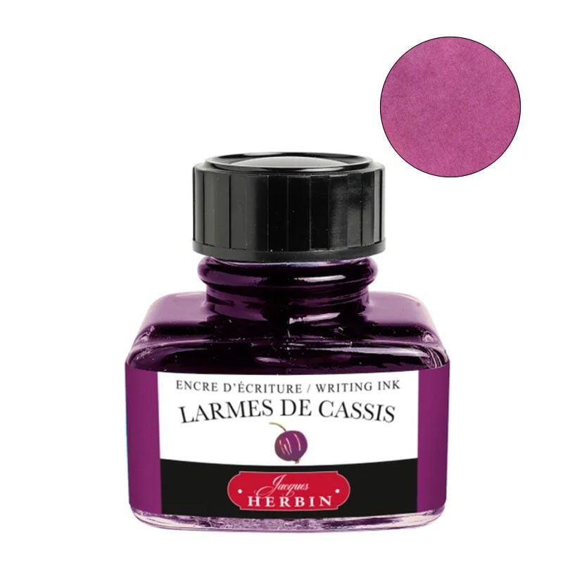 Jacques Herbin Larmes de Cassis - 2ml Ink Sample