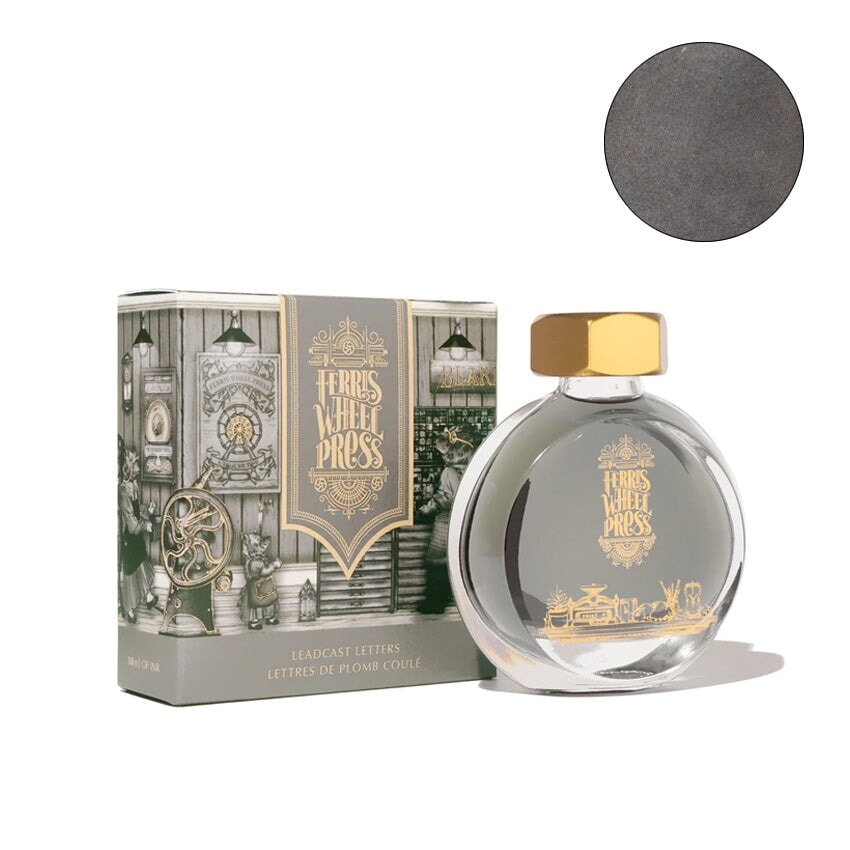 Ferris Wheel Press Leadcast Letters - 38ml Bottled Ink