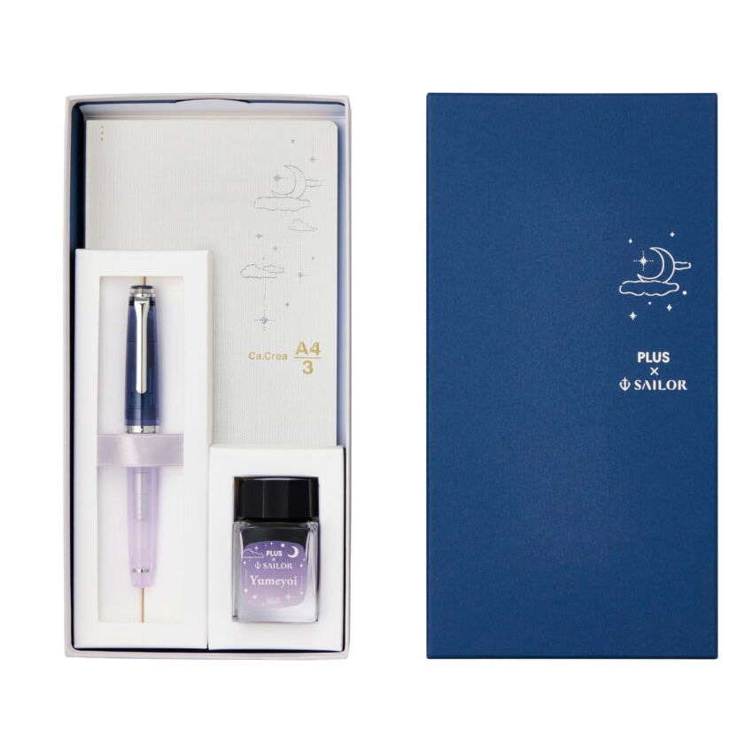 Sailor PLUS X SAILOR Yumeyoi Lecoule Set (LE) - Medium-Fine Fountain Pen
