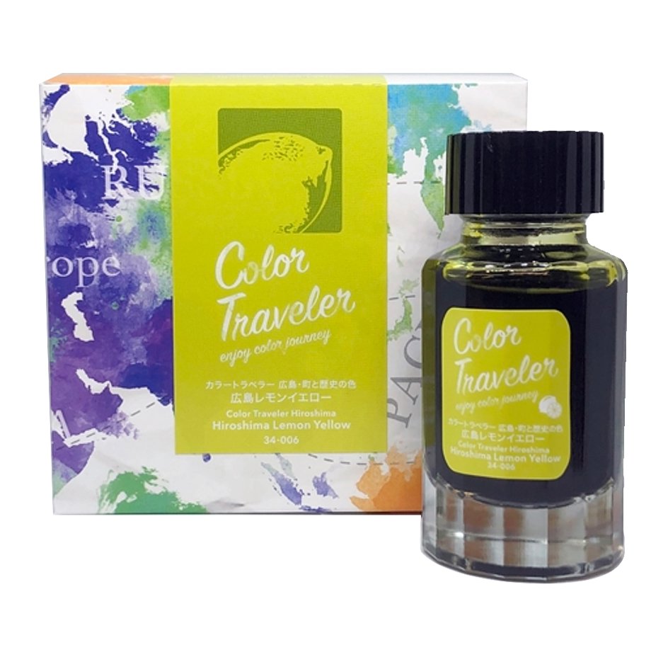 Color Traveler Hiroshima Lemon Yellow - 30ml Bottled Ink