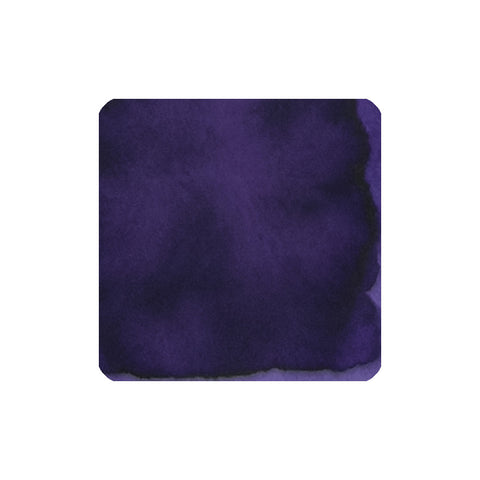 Lilac Night (150th Anniversary) 40ml fountain pen ink swatch, showcasing deep violet hues with a textured finish, by Diamine, available at Desk Bandit.
