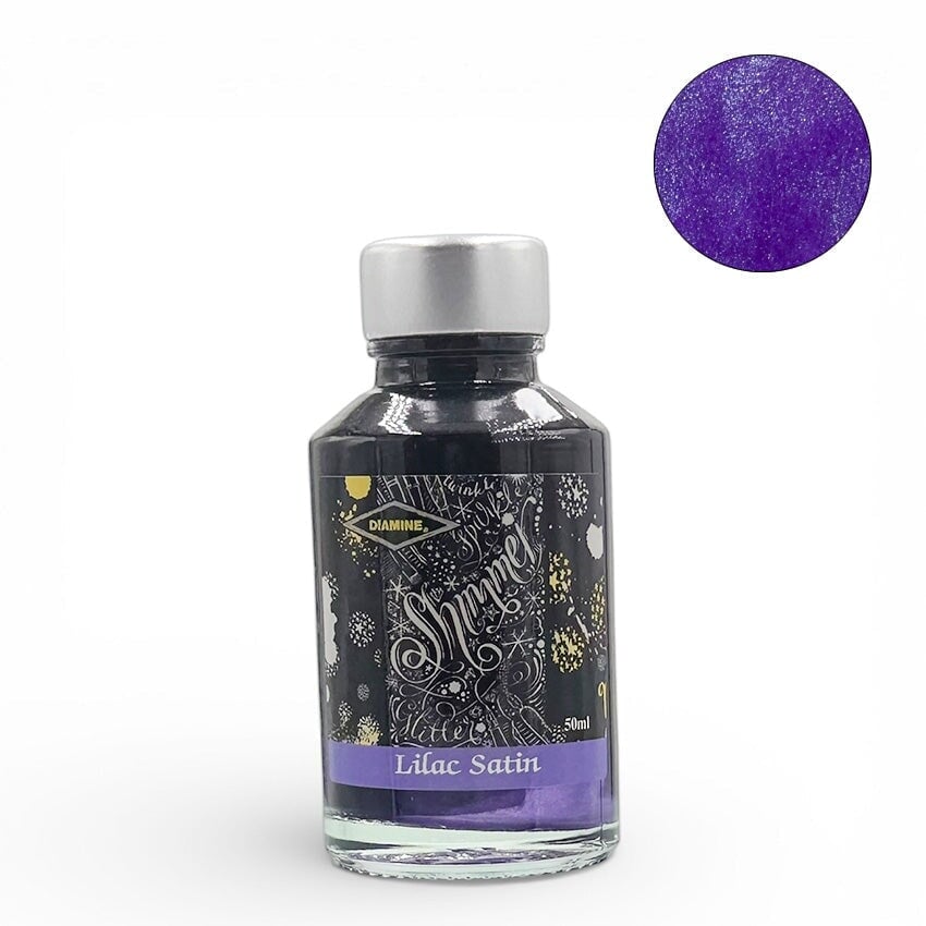 Diamine Lilac Satin (Shimmer) - 50ml Bottled Ink