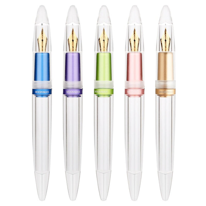 Moonman/Majohn M2 Plus (Green) - Fine Fountain Pen