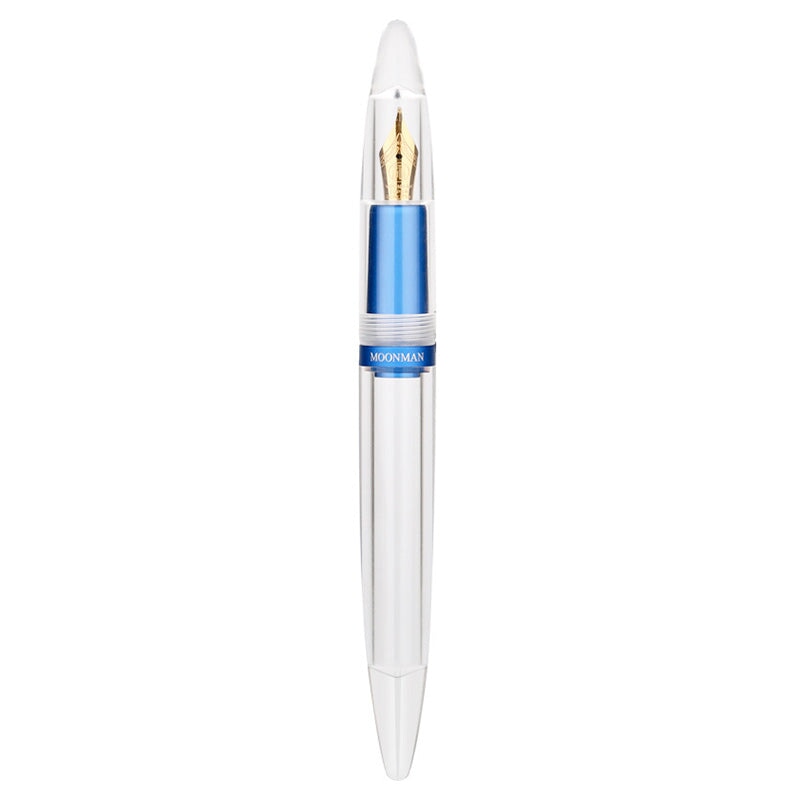 Moonman/Majohn M2 Plus (Blue) - Fine Fountain Pen