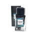 Marine Green - 18ml ink by 3Oysters in a clear glass bottle with an octagonal black cap, accompanied by a matching box.