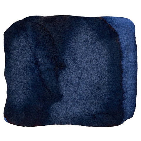 Mariner 4 - 2ml sample ink features a navy-to-indigo abstract wash, highlighting Colorverse's plant-based, dye-based formula for a smooth writing experience.