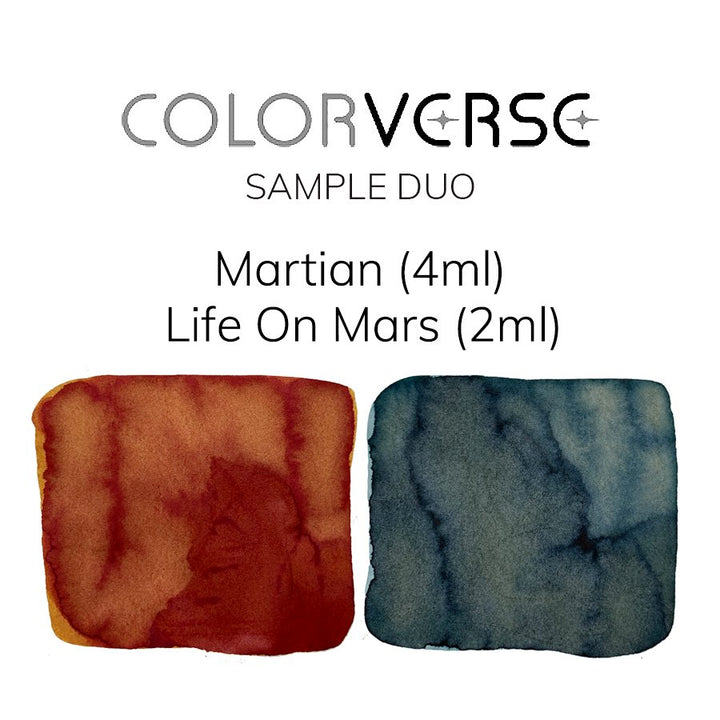 Colorverse Martian and Life On Mars - 2ml Each Set Ink Sample