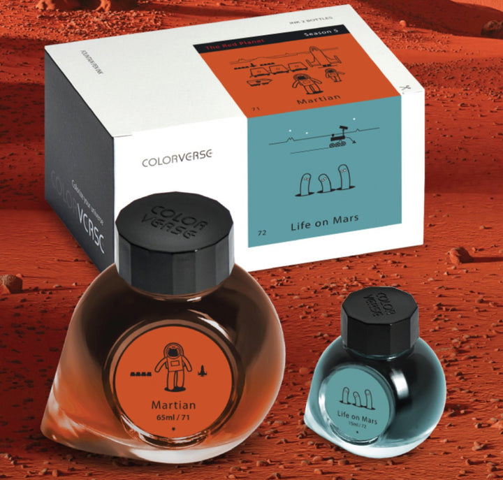 Colorverse Martian and Life On Mars - 65ml + 15ml Set Bottled Ink
