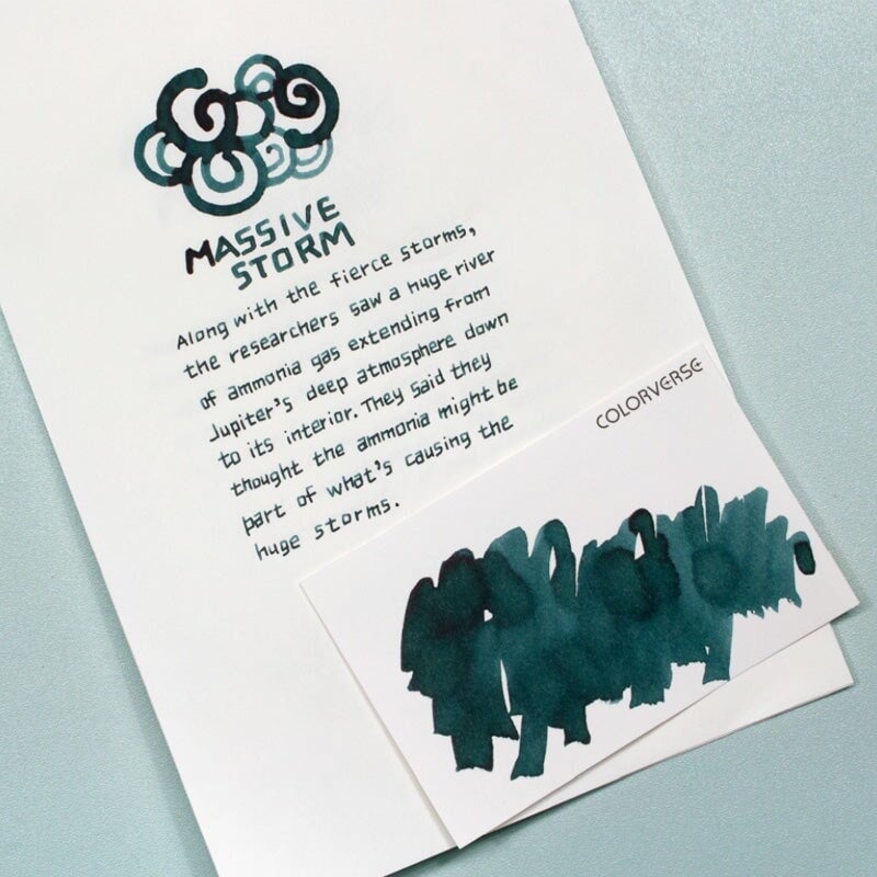 Colorverse Massive Storm and Great Red Spot - 2ml Each Set Ink Sample