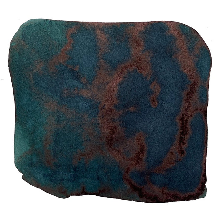 Shikiori Miruai - 20ml fountain pen ink swatch features a deep teal base with coppery-brown sheen, inspired by seasonal changes in Sailor&