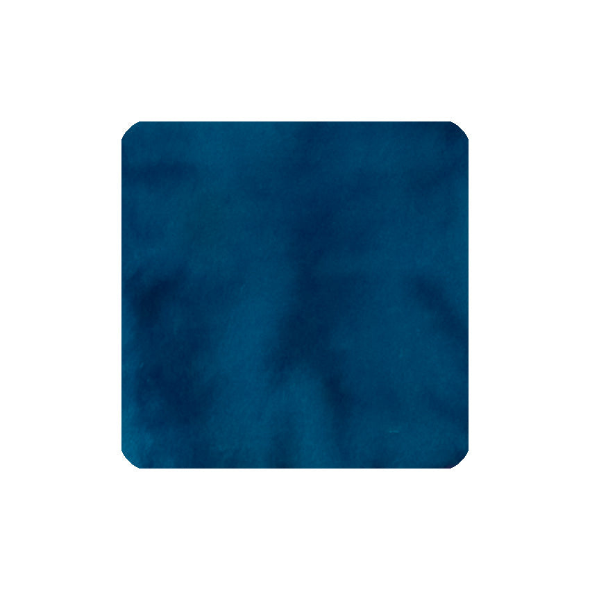 Misty Blue - 30ml fountain pen ink by Diamine, showcases a textured deep blue swatch, ideal for collectors and writing enthusiasts. Acid-free, vegan, vintage pen safe.