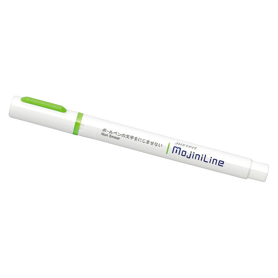 Zebra Justfit Mojini Line Highlighter - Green Highlighters