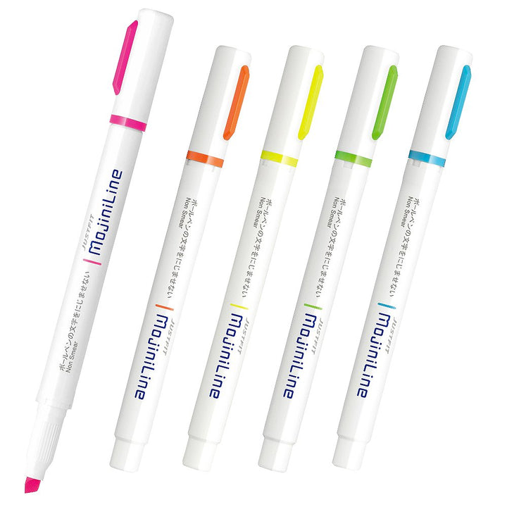 Zebra Justfit Mojini Line Highlighter - Orange Highlighters