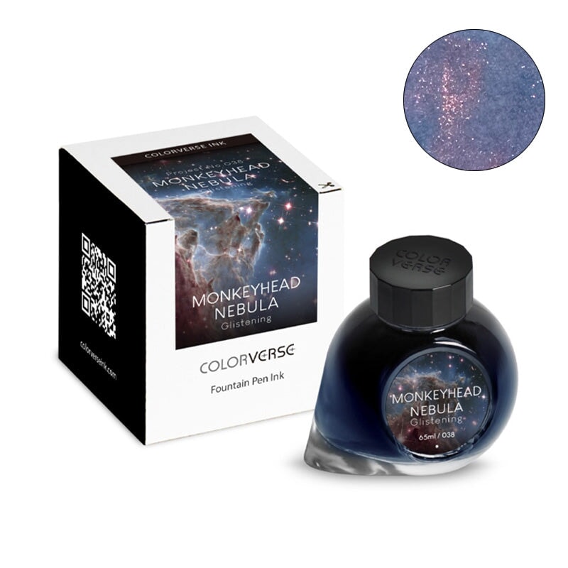 Colorverse Project Ink No.038 Monkeyhead Nebula (Glistening) - 65ml Bottled Ink