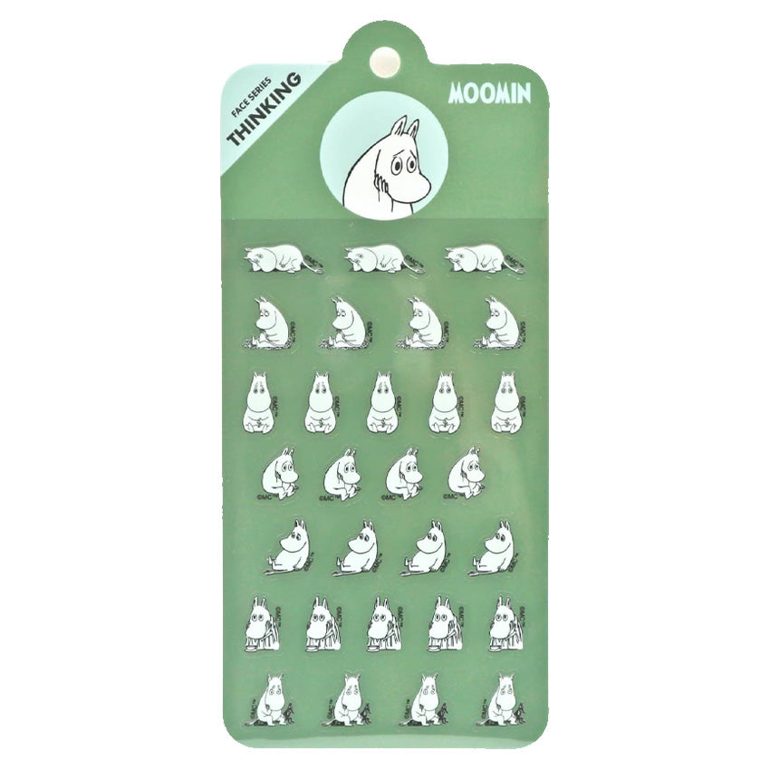 Moomin Thinking Face Sticker Sheet