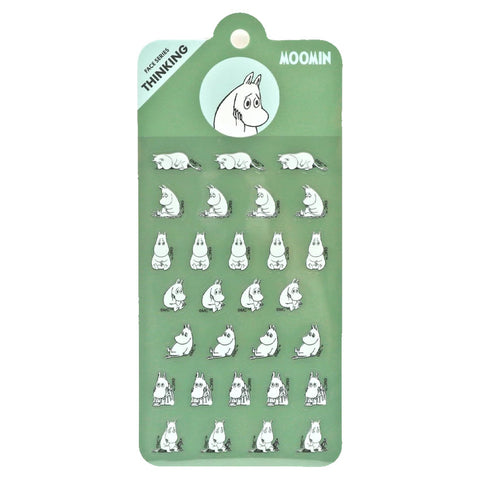 Moomin Thinking Face Sticker Sheet