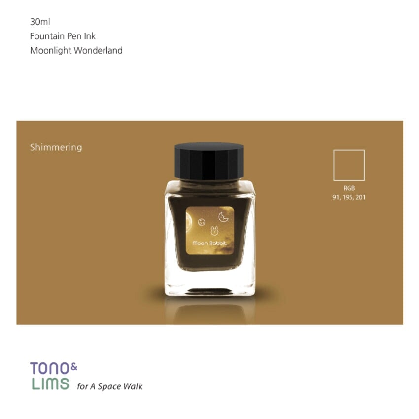Tono &amp; Lims Moon Rabbit (Shimmer) - 30ml Bottled Ink