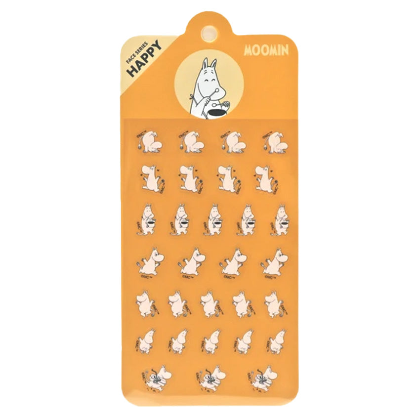 Moomin Happy Face Sticker Sheet
