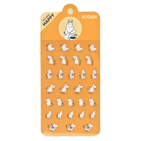 Moomin Happy Face Sticker Sheet
